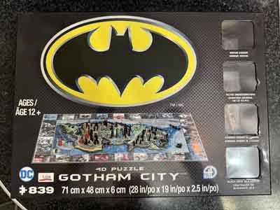 others – Puzzle Batman 4D : Gotham City