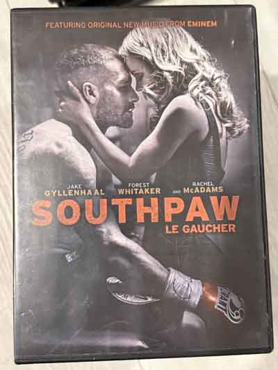 dvd – southpaw (2015)