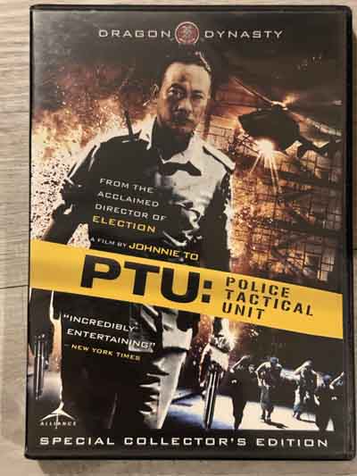 dvd – Ptu Police Tactical Unit (2003) Dragon Dynasty