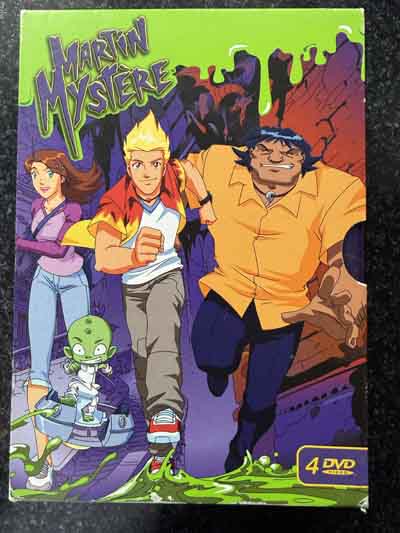 dvd – Martin Mystère (4 dvd )
