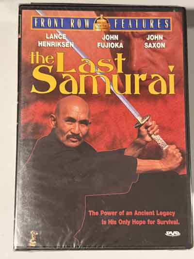 dvd – the last samurai (1974)