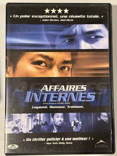 dvd – Infernal Affairs (2002)