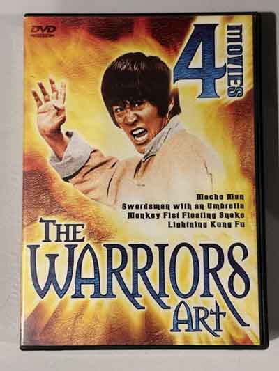 dvd – the Warriors art 4 Movie Pack – Martial Arts Classics