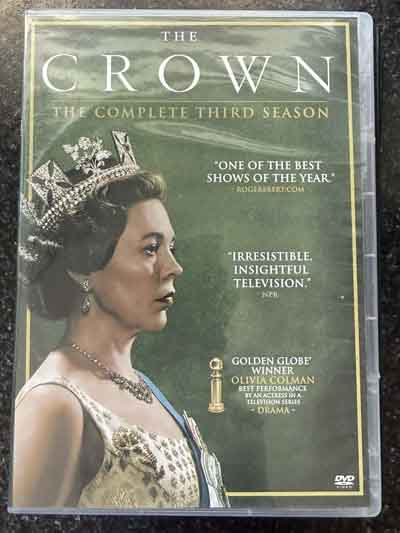 dvd – The Crown : the Complete Third Season