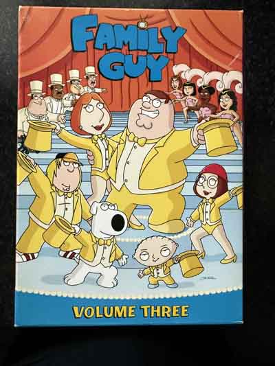dvd – family guy : volume three (3)