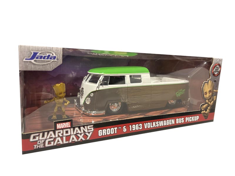 CAR JADA – GROOT & 1963 VOLKSWAGEN BUS PICKUP