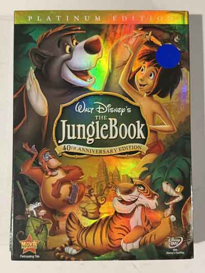 dvd – The Jungle Book (1967) platinum
