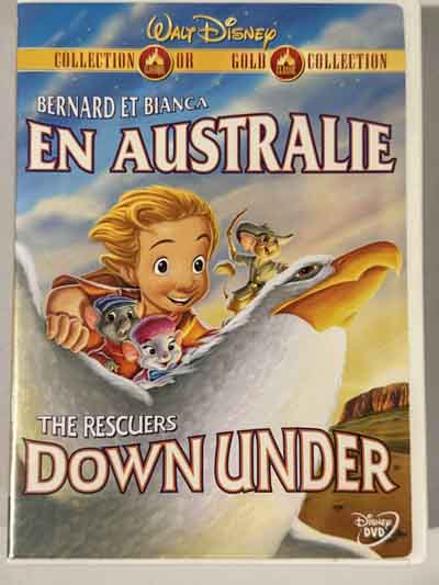 dvd – Rescuers Down Under (1990)