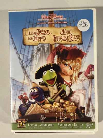 dvd – Muppet Treasure Island (1996)