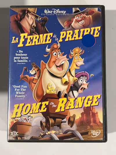 dvd – Home On The Range (1991)