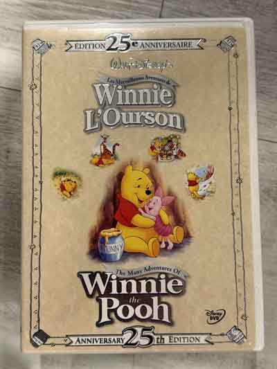 dvd – winnie the pooh : 25th edition