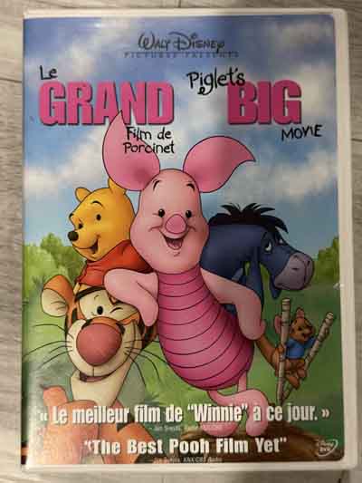 dvd – Piglet’s Big Movie / Le Grand Film De Porcinet (2003)