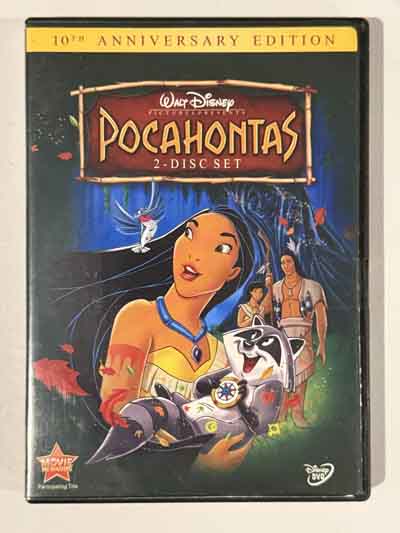 dvd – Pocahontas (1995)