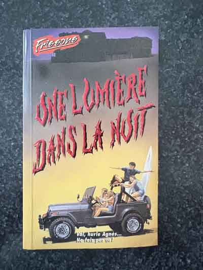 BOOK – FRISSONS – UNE LUMIÈRE DANS LA NUIT  (71)