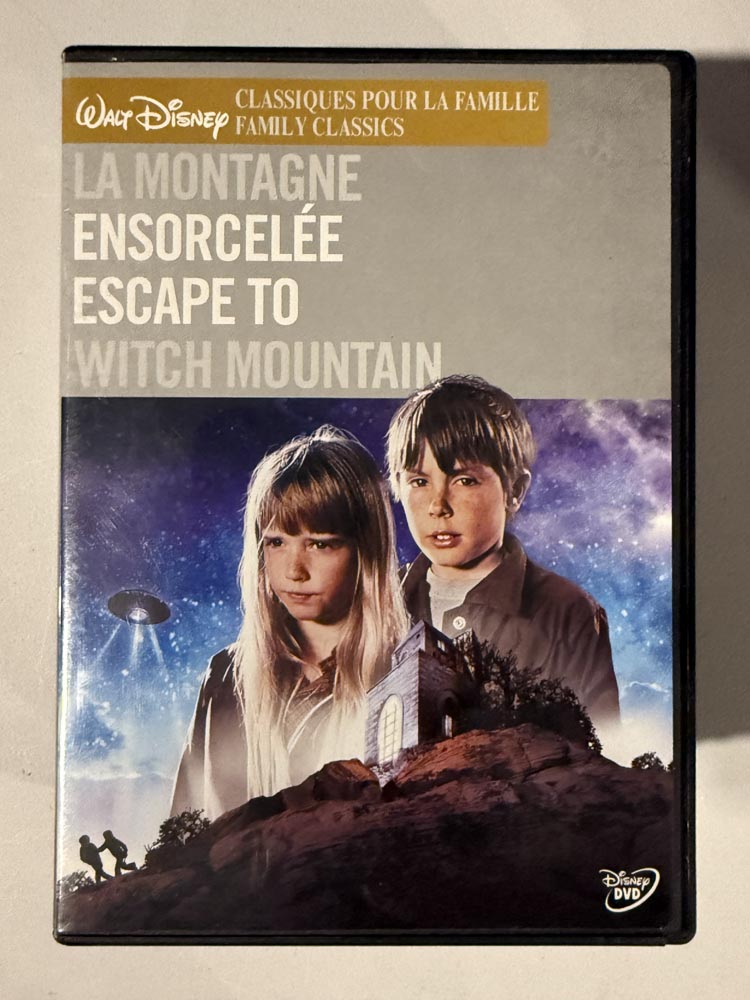 dvd – Escape to Witch Mountain (1975)