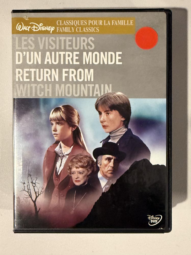 dvd – Return From Witch Mountain (1978)