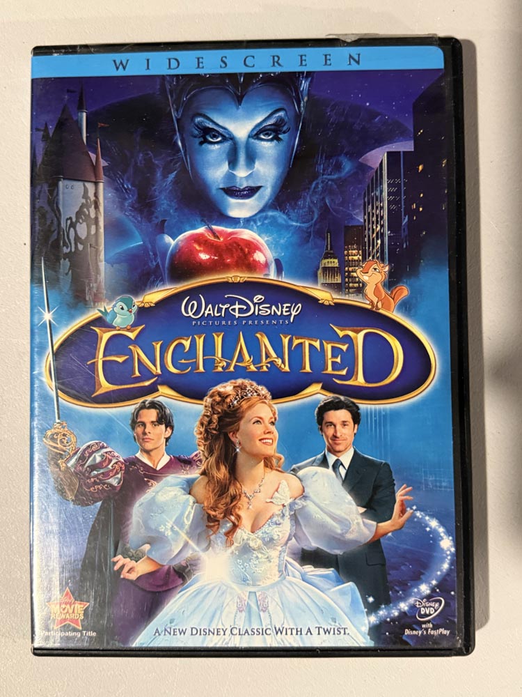 dvd – enchanted (2008)