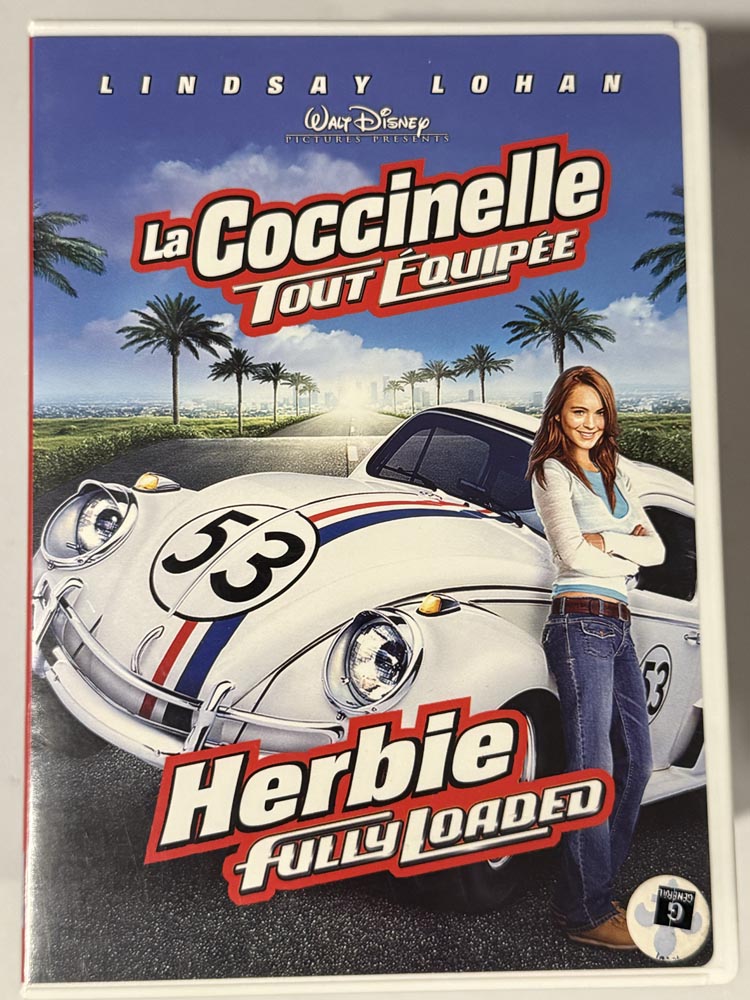 dvd – Herbie: Fully Loaded (2005)