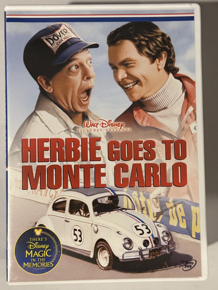 dvd – Herbie Goes to Monte Carlo (1977)