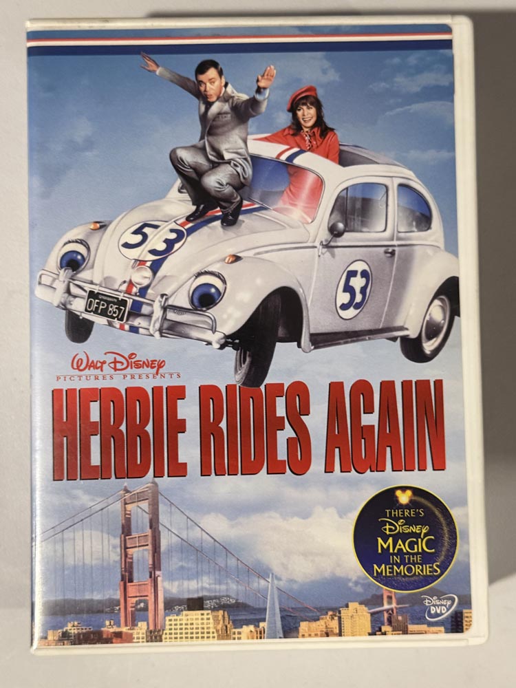 dvd – Herbie Rides Again (1974)