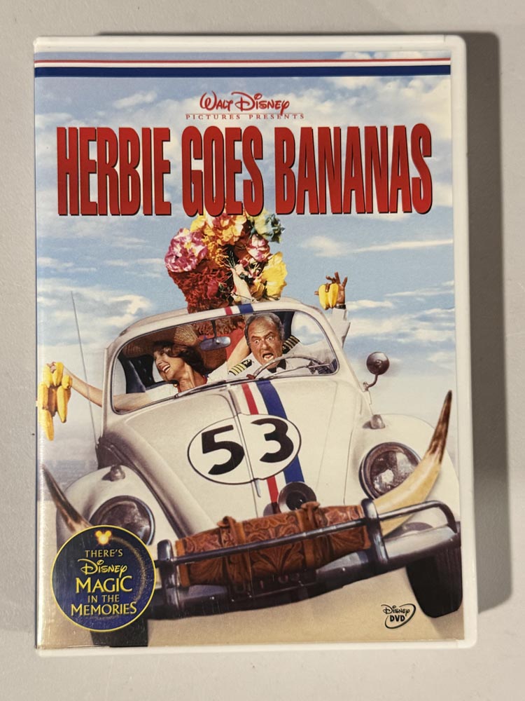dvd – Herbie Goes Bananas (1980)