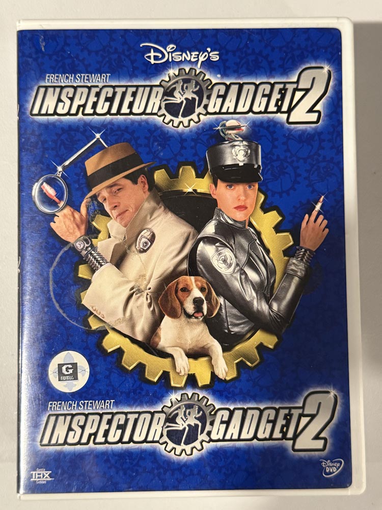 dvd – Inspector Gadget 2 (2003)