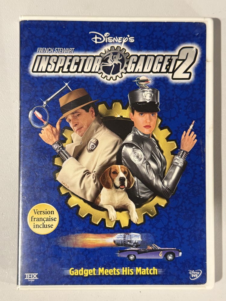 dvd – Inspector Gadget 2 (2003)