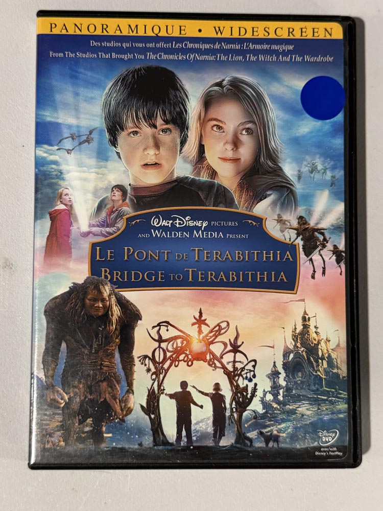 dvd – Bridge to Terabithia (2007)