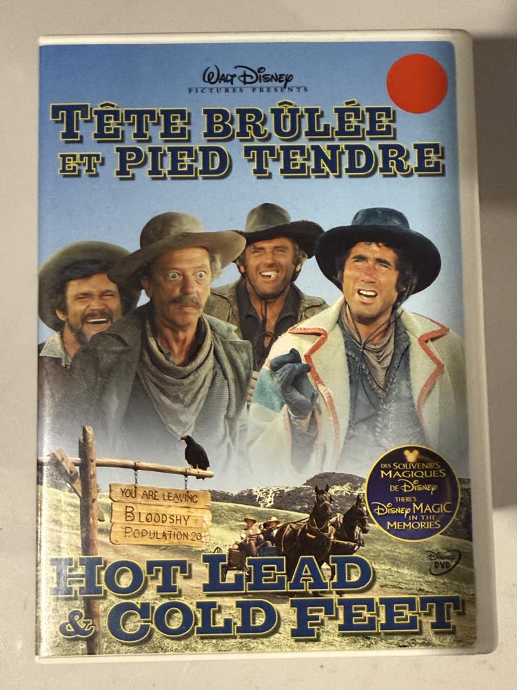 dvd – Hot Lead & Cold Feet (1978)