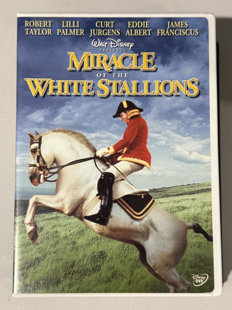 dvd – Miracle of the White Stallions (1963)