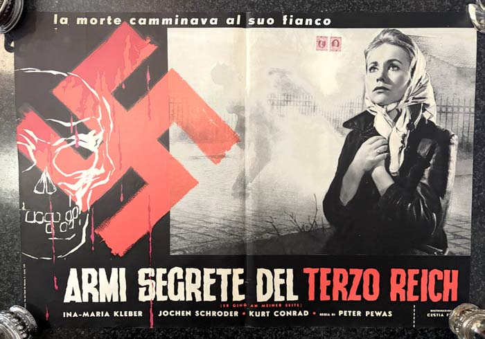 Poster – Lobby Card – Secret Weapons of the Third Reich – Italian (1958)
