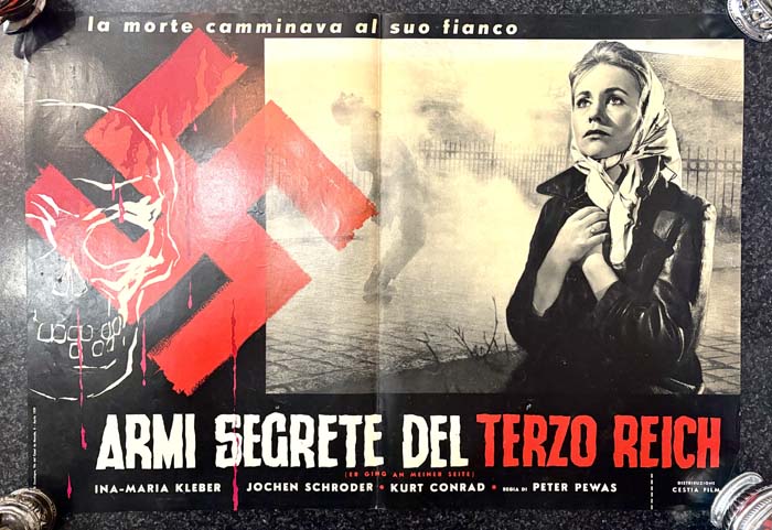 Poster – Lobby Card – Secret Weapons of the Third Reich – Italian (1958)