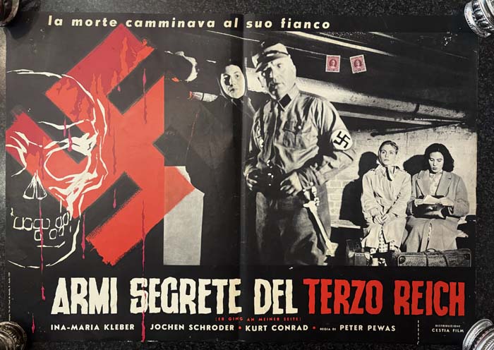 Poster – Lobby Card – Secret Weapons of the Third Reich – Italian (1958)