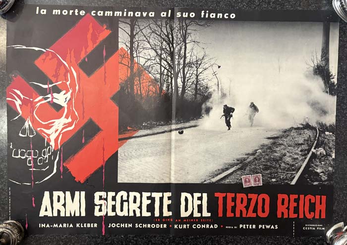 Poster – Lobby Card – Secret Weapons of the Third Reich – Italian (1958)