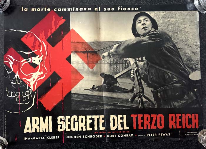 Poster – Lobby Card – Secret Weapons of the Third Reich – Italian (1958)