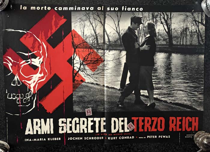 Poster – Lobby Card – Secret Weapons of the Third Reich – Italian (1958)