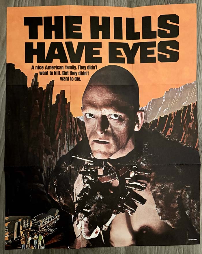 original poster bluray – The Hills Have Eyes (Double‑Sided) 1977
