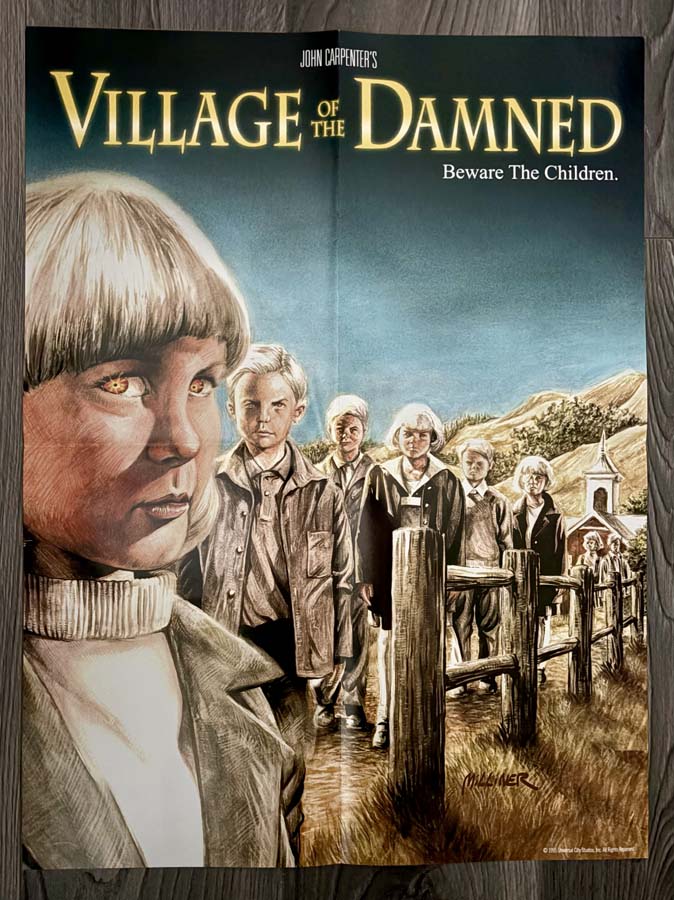 Poster – Scream Factory – Village of the damned (1995)