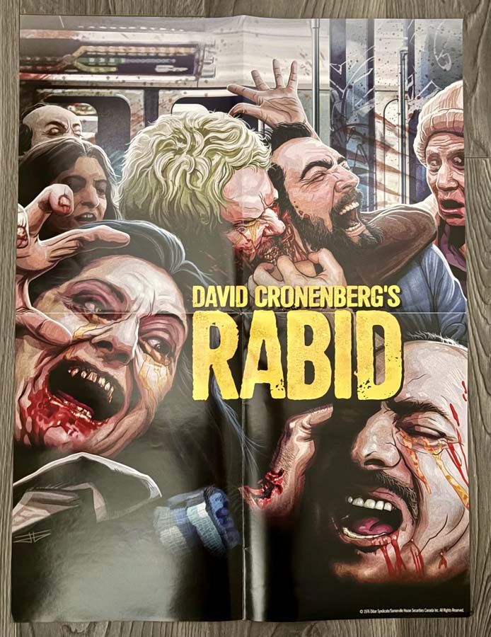 Poster – Scream Factory – Rabid (1977)