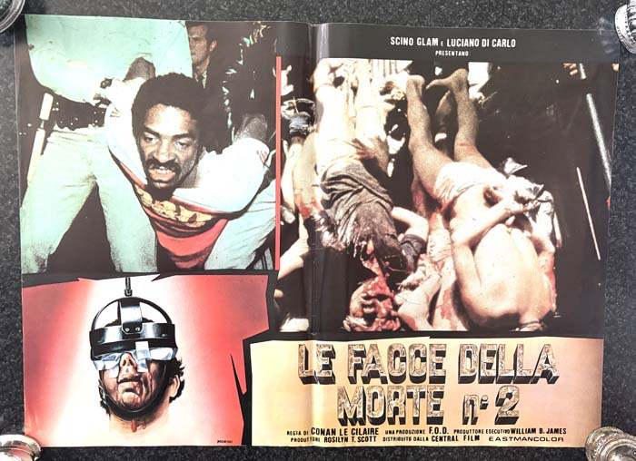 Poster – Lobby Card – Face of death 2- Italian Version (1981)