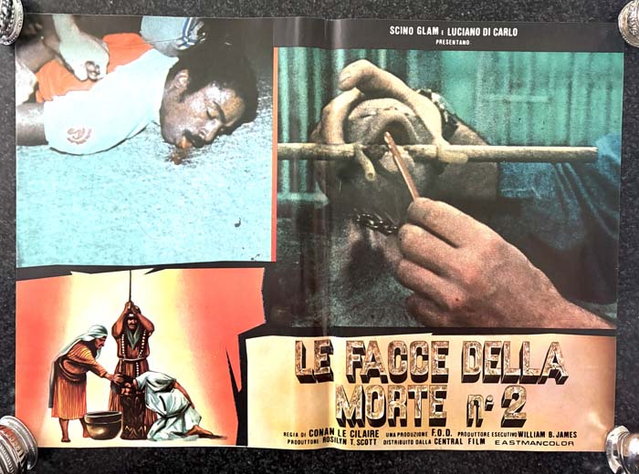 Poster – Lobby Card – Face of death 2- Italian Version (1981)