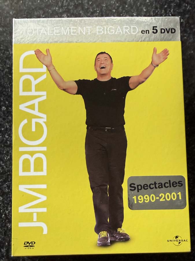 dvd pal – J-M Bigard Coffret en 5 DVD
