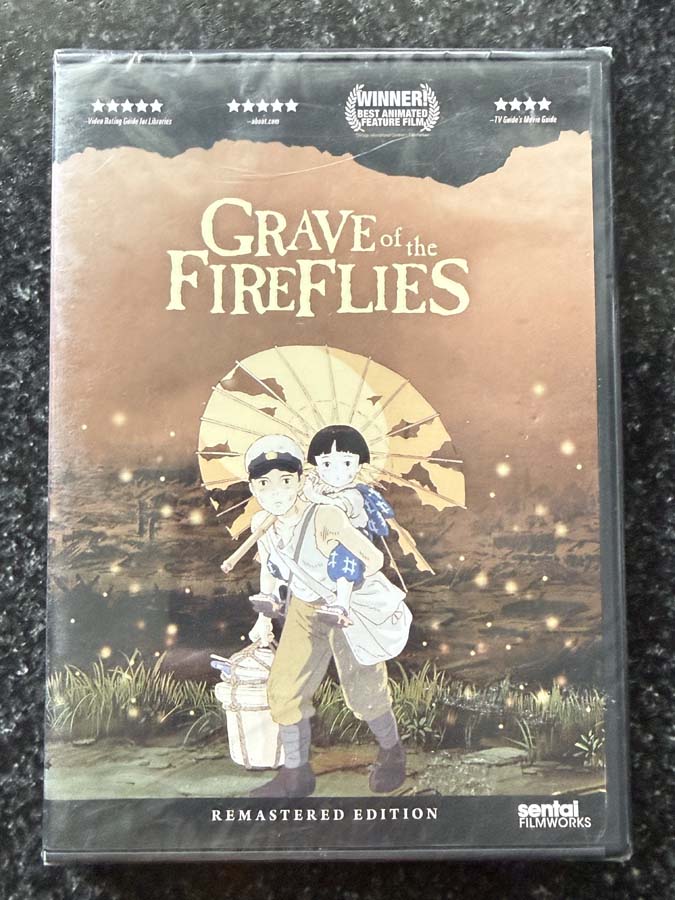 dvd – Grave of the Fireflies (1988)