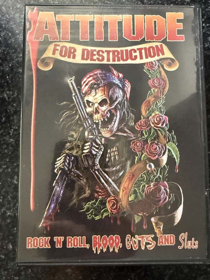 dvd – attitude for destruction (2008)