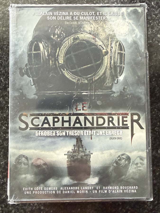 dvd – scaphandrier (2015) new seal