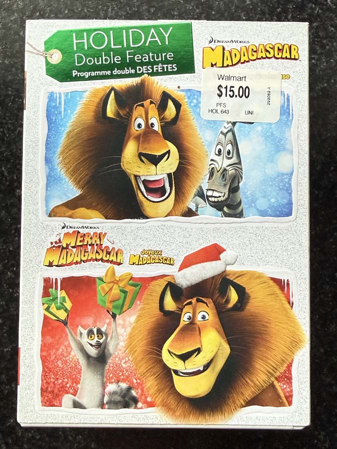 dvd – Madagascar/ Merry Madagascar Holiday