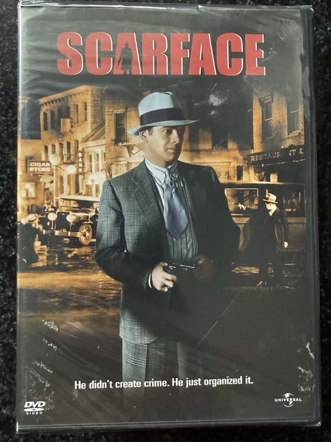 dvd – scarface (1932) new seal