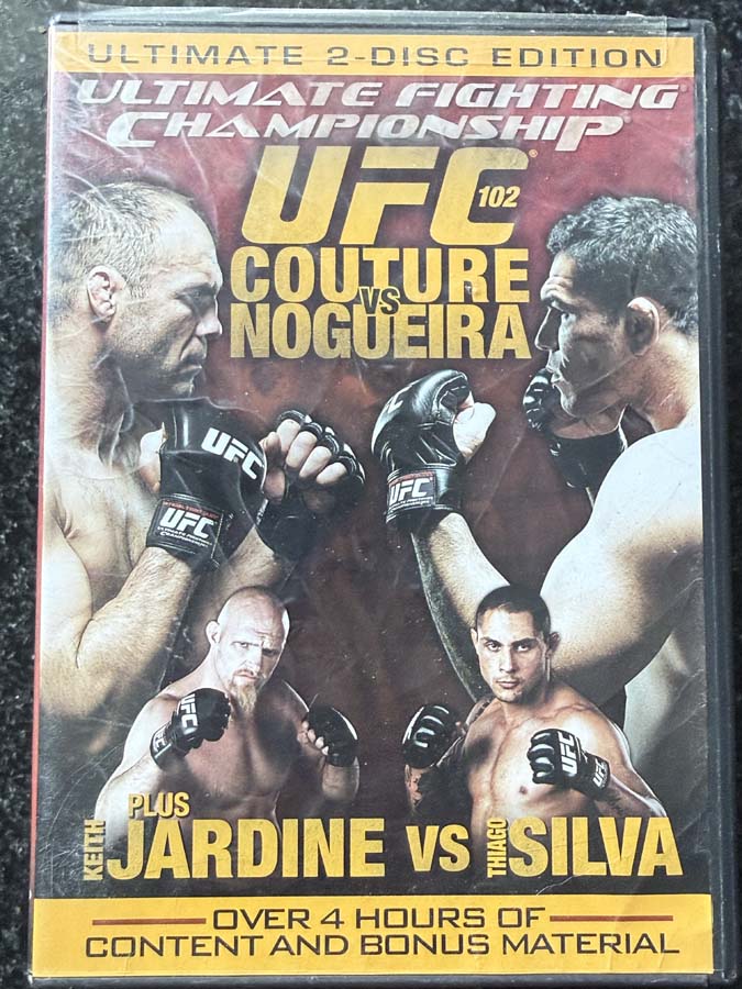 dvd – UFC : 102 Couture Vs Nogeira