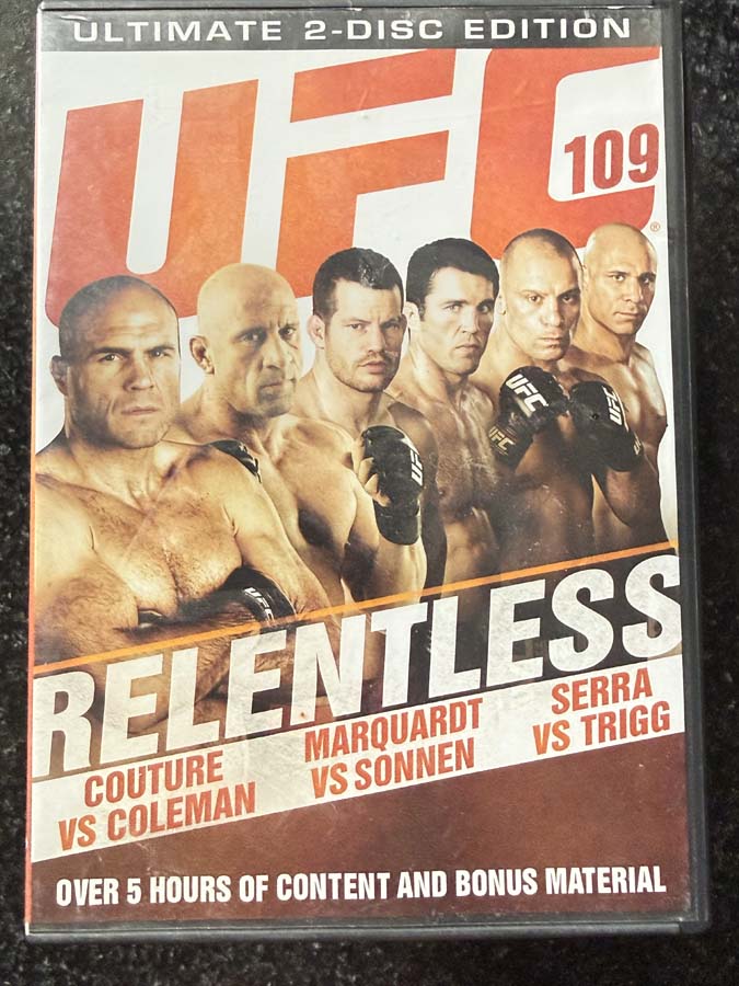 dvd – UFC : 109 Relentless