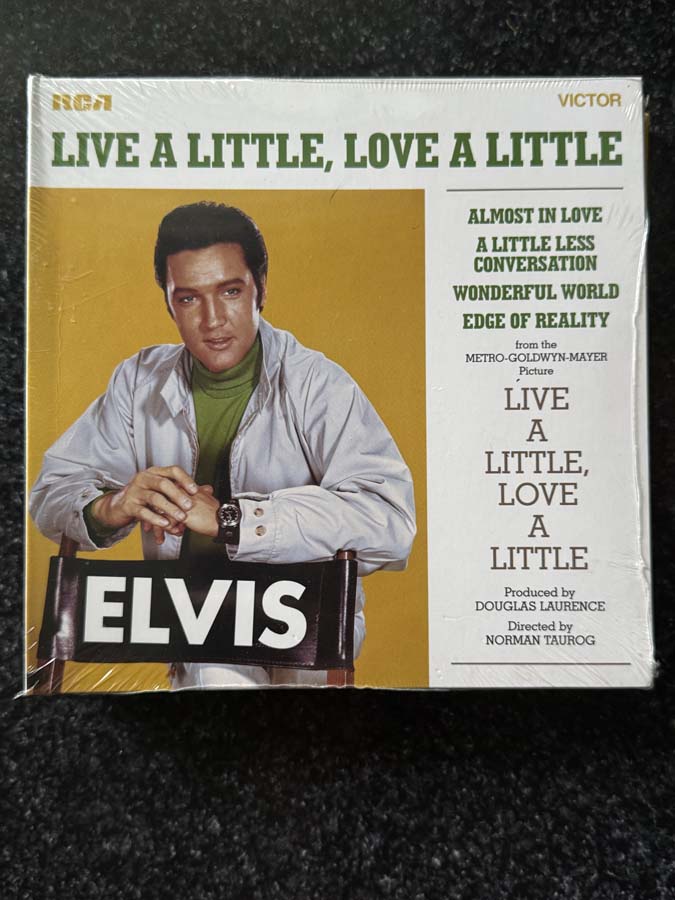 cd – Elvis Presley : Live A Little Love A Little FTD (new seal)